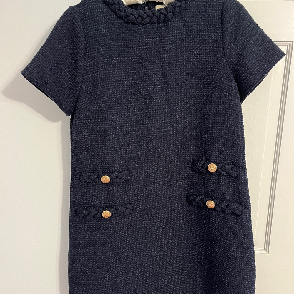 Tuckernuck Tweed Navy Jackie Dress